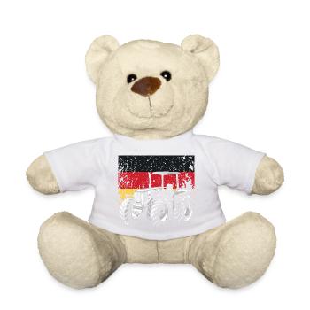 Tractor Driver Germany Tractor Farm - Teddy Bear - white - Front