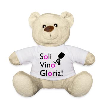 Soli Vino Gloria - Teddy - Weiß - Vorne