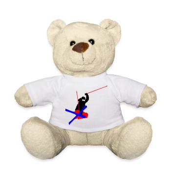 Freestyle ski - Teddy - Weiß - Vorne