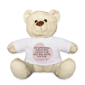 Zukunftsimpuls: Handle Heute, Diene Morgen - Teddy - Weiß - Vorne