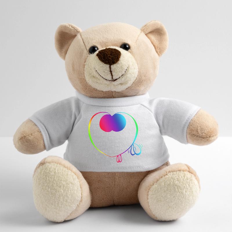 Süßer Regenbogen-Trickster Teddy