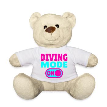 Mode plongée activé – Tauchen - Nounours - blanc - Devant
