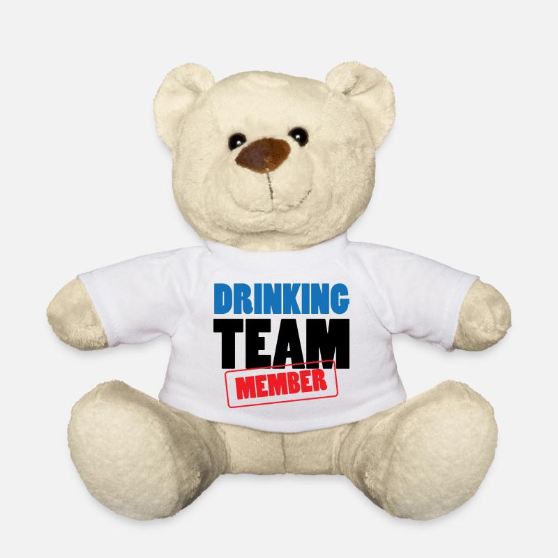 Drinking Team Member / Alcool - Nounours - blanc