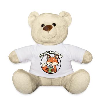 Fuchs Smoothie – Blend the Good - Teddy - Weiß - Vorne