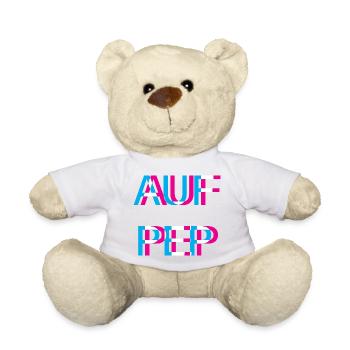 Hardtekk Tekk - Teddy Bear - white - Front