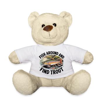 Fischen Sie herum und finden Sie Forellen - Teddy - Weiß - Vorne