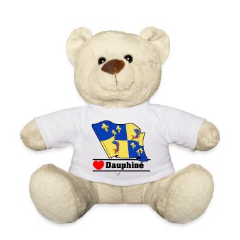 Cœur de Dauphiné - Nounours - blanc - Devant