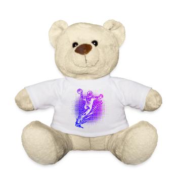Déclaration pour tout le handball masculin - Nounours - blanc - Devant