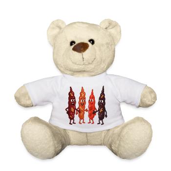 Churchkhela - Nounours - blanc - Devant