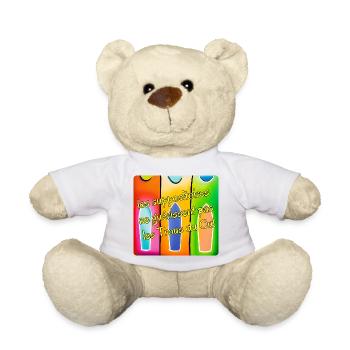 Suppo.FR - Teddy Bear - white - Front