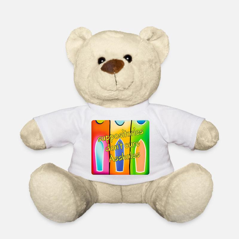 Suppo.EN - Teddy Bear - white