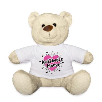 World's Best Mom Best Mom Thank You Mommy Mom Mom - Teddy Bear - white - Front