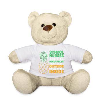 Schule Krankenschwester Krankenhaus Medizin - Teddy - Weiß - Vorne