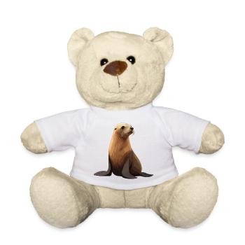 Sea Lions Sea Lion - Teddy Bear - white - Front