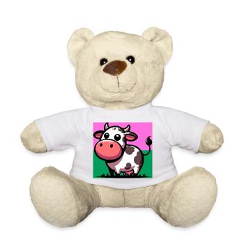 vache - Nounours - blanc - Devant