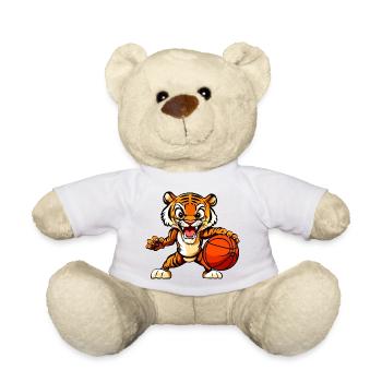 Tiger Basketball / Hooper Baller - Teddy Bear - white - Front