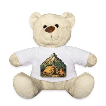 Bergzelt Lagerfeuer Abenteuer - Teddy - Weiß - Vorne