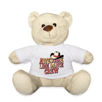 Géniale équipe de danse en ligne - Nounours - blanc - Devant