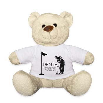 Rente Golfer  - Teddy - Weiß - Vorne