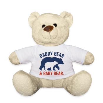 Vatertag Shirt, Geschenkidee für papa, Hoodie - Teddy - Weiß - Vorne