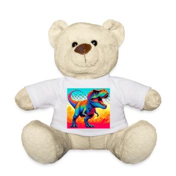 Dinosaurier - Teddy - Weiß - Vorne