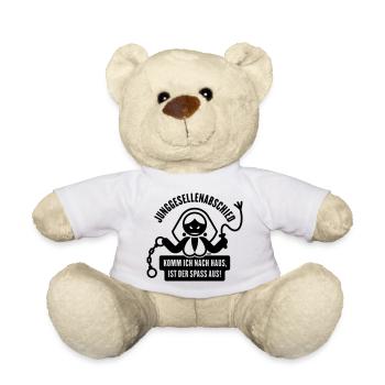 Junggesellenabschied – Komm Ich Nach Haus … (JGA) - Teddy - Weiß - Vorne