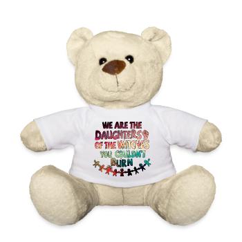 Nous sommes les filles des sorcières que tu n’as pas pu brûler - Nounours - blanc - Devant