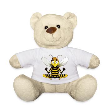 Yoga Bee - Nounours - blanc - Devant