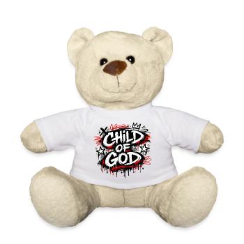 Vêtements de ville Enfant de Dieu - Nounours - blanc - Devant