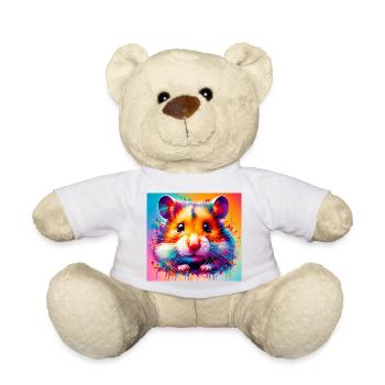 Hamster - Teddy - Weiß - Vorne