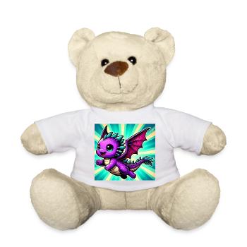 Drache - Teddy - Weiß - Vorne