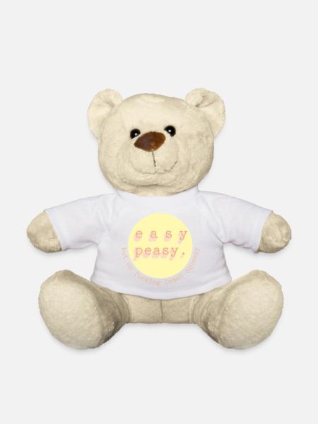 Easy Peasy Zitronen Kreis - Teddy - Weiß