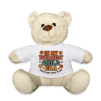 Dans l’humour de l’ère de My Younger Child et de la famille des filles - Nounours - blanc - Devant