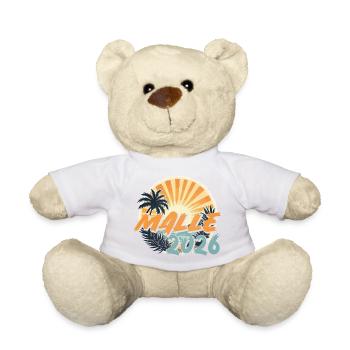 Malle 2026 - Teddy Bear - white - Front