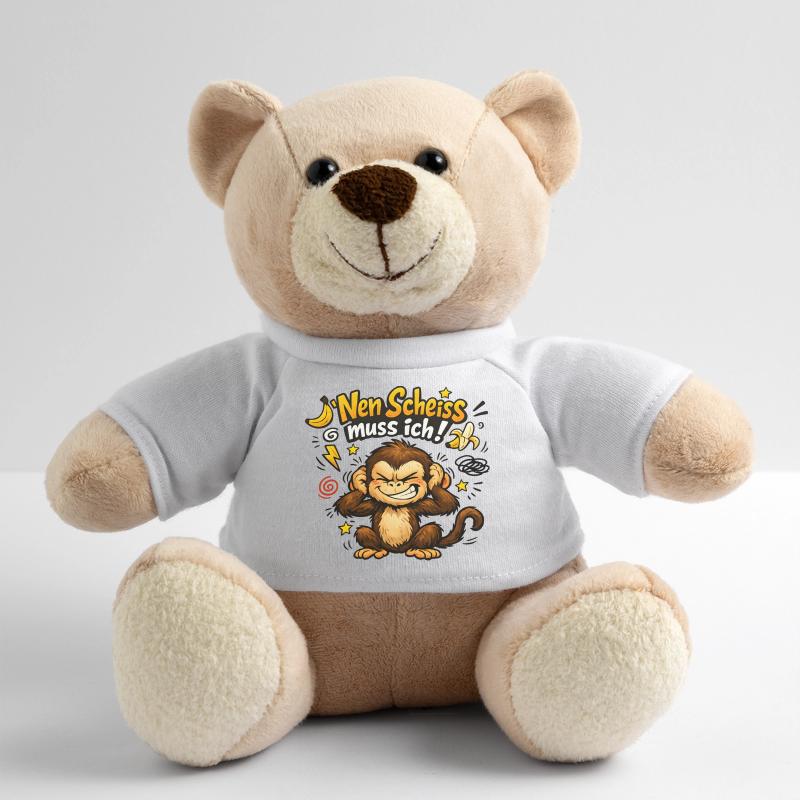 Nen Scheiss Muss Ich Affe Teddy