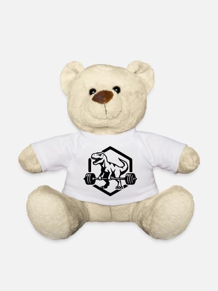 T-Rex - Teddy Bear - white
