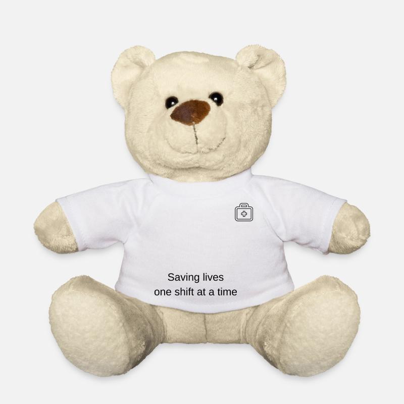 Sauver des vies, un service à la fois ! - Nounours - blanc