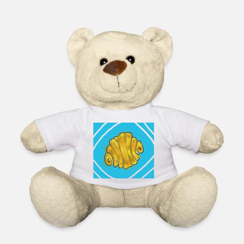Franzbrötchen - Teddy Bear - white