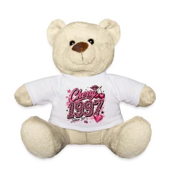 Cherry 1997 Leoparden Glam - Teddy - Weiß - Vorne