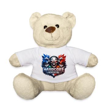 Art de crânes hardcore français - Nounours - blanc - Devant
