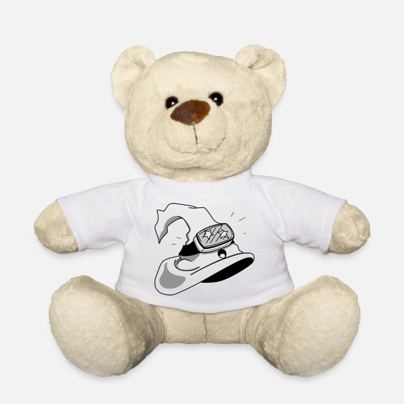 Future Hat - Teddy Bear - white