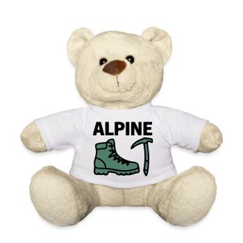 Wanderschuh Eispickel Alpine Bergsteigen Klettern - Teddy - Weiß - Vorne
