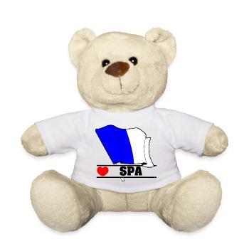 Love Spa Belgium - Nounours - blanc - Devant