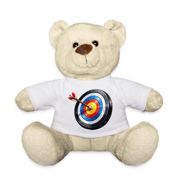 Vivid Bullseye Ziel-Burst - Teddy - Weiß - Vorne