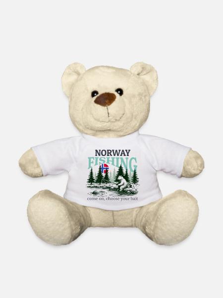Norwegen Angeln - Teddy - Weiß