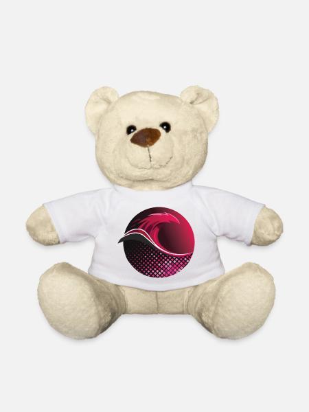 Sports Wave - Teddy Bear - white