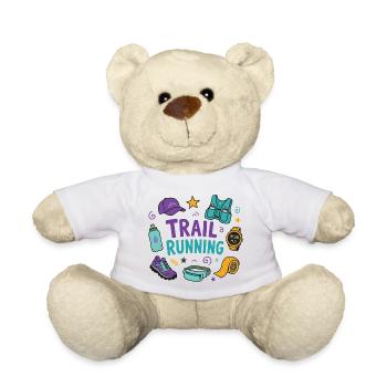 Trail Running - Teddy Bear - white - Front