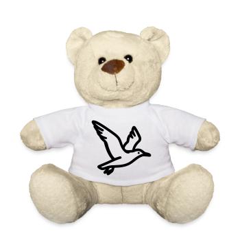 Seagull - Teddy Bear - white - Front