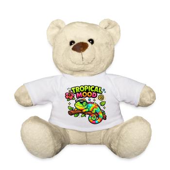 Tropische Moodkameleon - Teddy - Weiß - Vorne