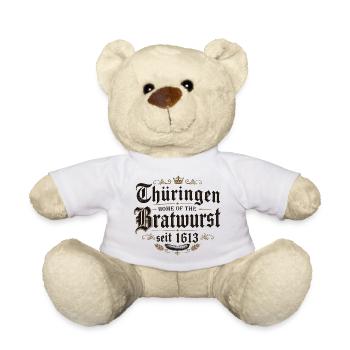 Thüringen Bratwurst Heritage 1613 - Teddy - Weiß - Vorne